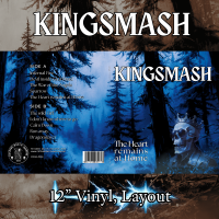KINGSMASH - The Heart remains at Home / LP