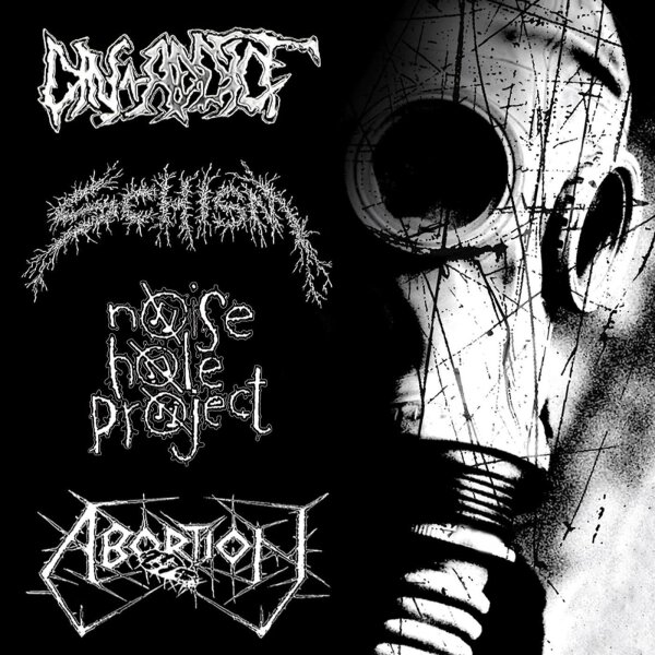 Din-Addict / Noisehole Project / ABORTION / Schism - 4Way Split